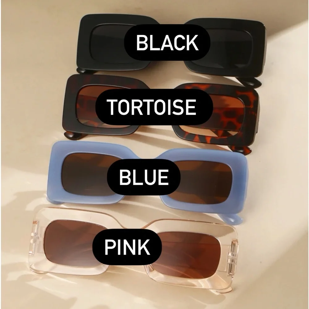 Basic Ladies Pink Sunglasses